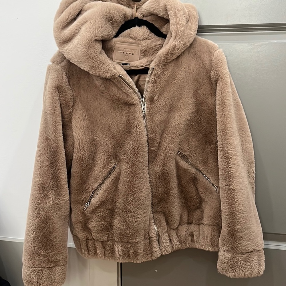 Teddy zip up